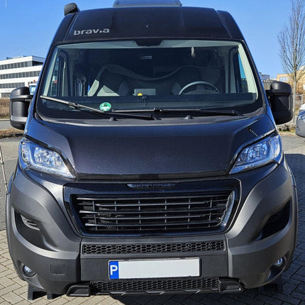 For Citroen Relay Lower Bumper Honeycomb Grille - Matte Black | Van-X