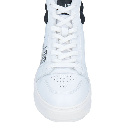 LOVE MOSCHINO Womens Sneakers Size UK 3 EU 36 Trainers Leather