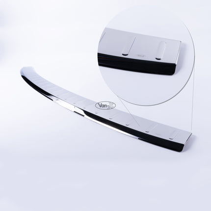 For VW Caddy Rear Bumper Protector Stainless Steel – Durable and Ready to Fit | Van-X