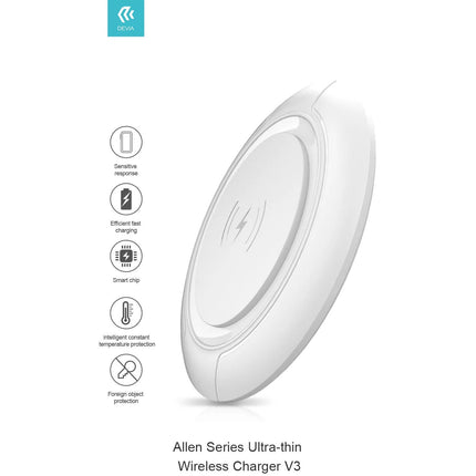 Devia 15W Wireless Ultra Thin Charging Pad