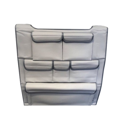 For VW T6 & T6.1 Transporter Double Back Seat Organiser – Premium Leatherette Storage | Van-X