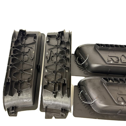 For VW T6 Caravelle Style Full Step (Set of 4) with Transporter LED Logo Lights | Van-X