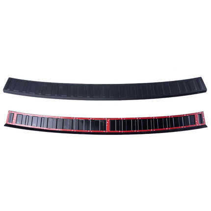 For VW T6.1 Transporter Multivan Rear Tailgate Bumper Protector – Black Plastic | Van-X