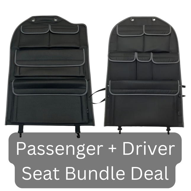 For New Crafter Seat Organiser Bundle – Black, Durable Storage Solution