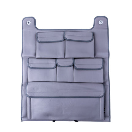 For VW T6 & T6.1 Transporter Double Back Seat Organiser – Premium Leatherette Storage | Van-X