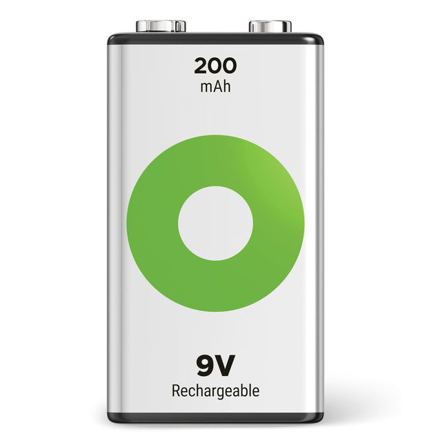 GP Recyko 9V Size 200mAh Rechargeable Battery