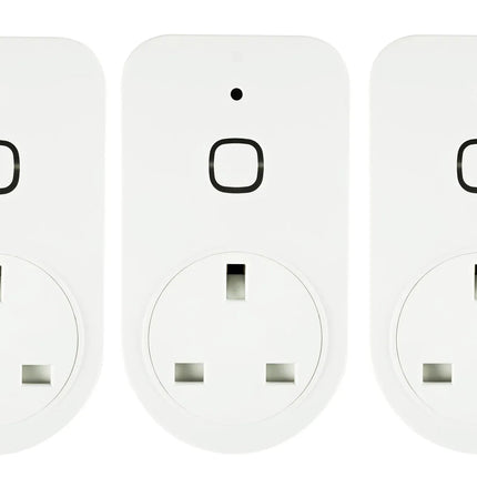 Smart Plug Wi-Fi Energy Monitoring Tuya, Alexa & Google Voice Control App Remote
