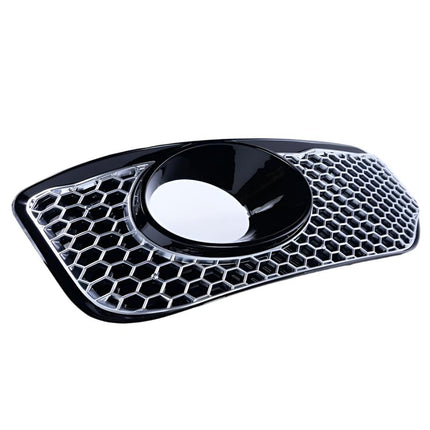 For VW T5.1 Transporter Honeycomb Bumper Grille + Fog Light Trims + Number Plate Trim Matte Chrome Sportline Painted and Ready to Fit