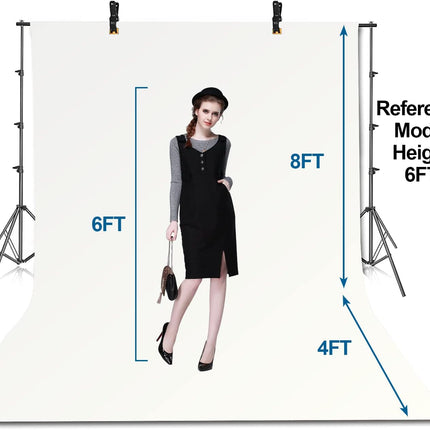 Backdrop Stand Kit with Clamps 10x8.5 ft  and Carry Bag Emart Frame Only