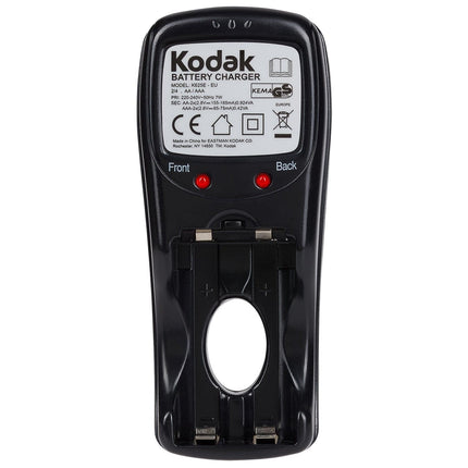 Kodak K625E-EU European Plug AA/AAA Battery Charger - Black