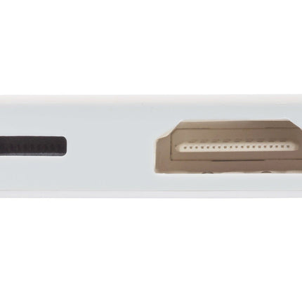 Maplin Lightning to HDMI / Lightning Charging Port Adapter - White