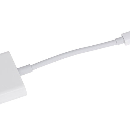 Maplin Lightning to HDMI / Lightning Charging Port Adapter - White