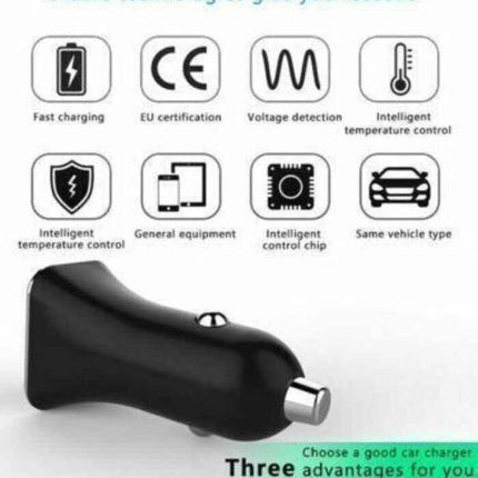 Core Essentials Universal 3.1A Car Charger Dual USB-C PD and USB-A New & Boxed