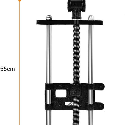 10.5" Steel Front Bench Vise – Heavy Duty Table Clamp for Woodworking & More
