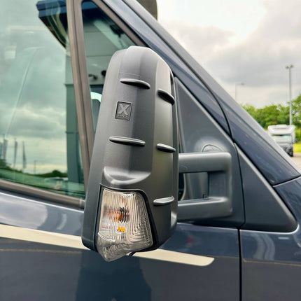 For Mercedes Sprinter Dodge 906 Wing Mirror Cap Covers – Durable Hammerite Finish for Enhanced Protection