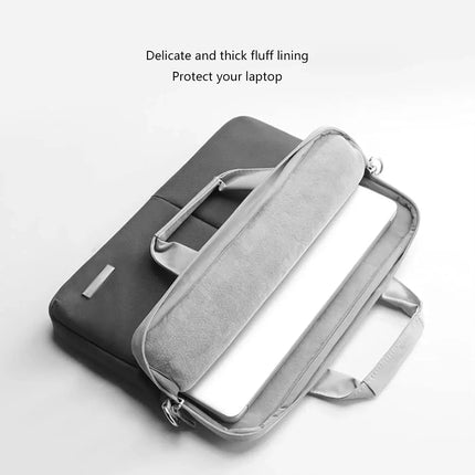 Waterproof 14-Inch Laptop Bag with Adjustable Strap for MacBook Pro and Surface