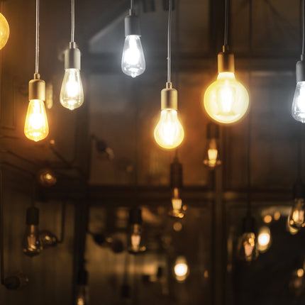 4lite WiZ Connected ST64 Smoky White WiFi LED Smart Bulb - B22 Bayonet