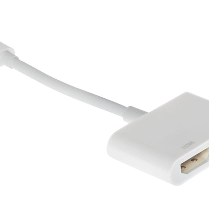 Maplin Lightning to HDMI / Lightning Charging Port Adapter - White