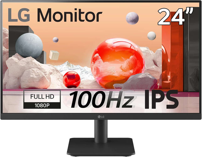 LG 24MS550 24" MONITOR IPS LED FULL HD 1080P 250 cd/m² 1000:1 5MS 100Hz HDMI
