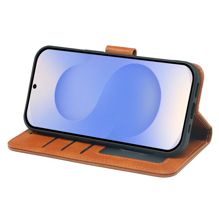 Samsung Galaxy S24 Series Book Flip Case Leather Wallet