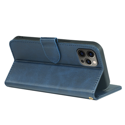 iPhone 15 Series Book Flip Case Leather Wallet