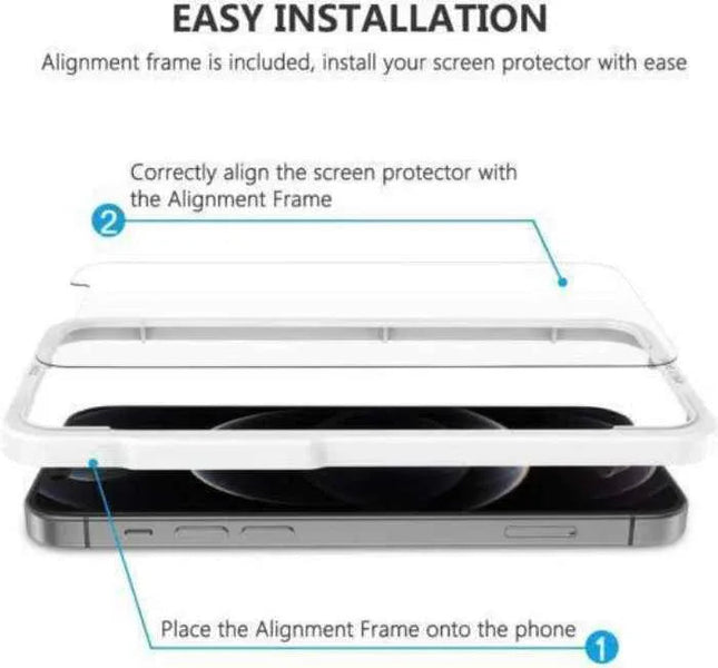 SPARIN 4 Pack Screen Protector Compatible with iPhone 12 Pro Max 6.7"