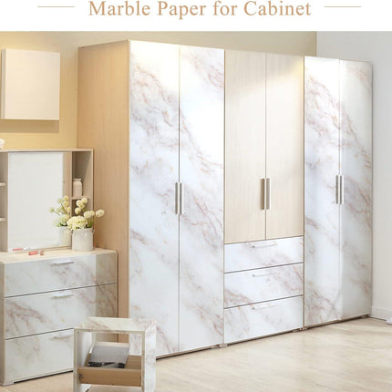 Marble Self Adhesive Sticky Paper 90x200cm Waterproof Vinyl Film Countertop