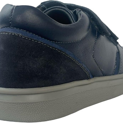 Boys Leather Trainer Shoes Double Strap UK 3 EU 36 Comfortable Tritt Ryna