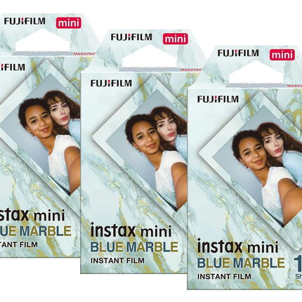 Fujifilm Instax Mini Instant Photo Film - Blue Marble