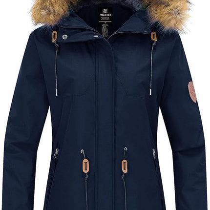 Womens Jacket Waterproof Winter Coat Ski Snowboarding Size S Wantdo