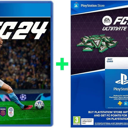 EA SPORTS FC 24 PS5 Video Game - Football UEFA EURO 2024 Multiplayer Cross-Play