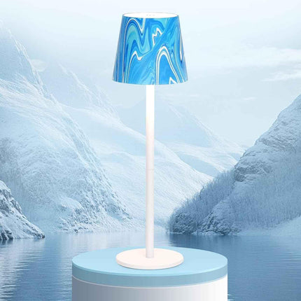 Cordless LED Table Lamp Rechargeable Light IP54 Touch Dimmable Various Colours