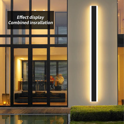 Outdoor Wall Light 120CM 42W LED Warm White 3000K for Garden Balcony Mikeru