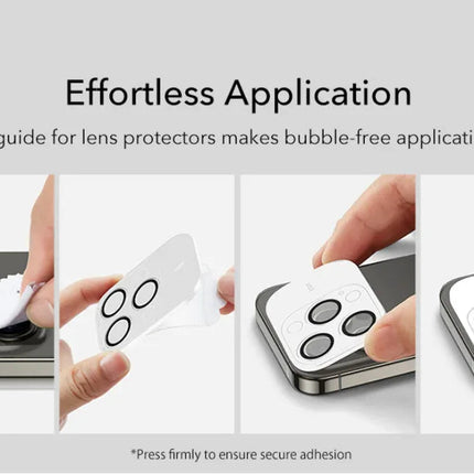 iPhone 15 Pro Max Premium Screen Protectors - 3 Pack + Lens Protector Top Class