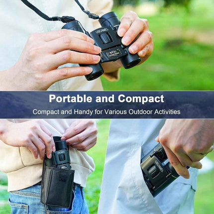 Compact 8x21 Binoculars with BAK4 Prism for Bird Watching & Outdoor Use