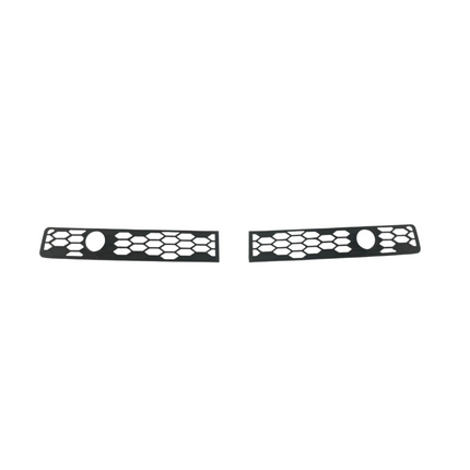 For Fiat Ducato Bumper Honeycomb - Matte Black, Compatible with Bumper with Parking Sensors