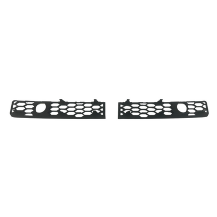 For Fiat Ducato Bumper Honeycomb - Matte Black, Compatible with Bumper with Parking Sensors