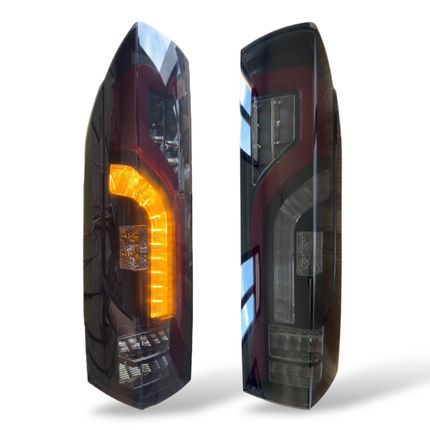 For Citroen Relay Full LED Rear Lights Cluster - Tail Light, Rear Light Unit, Smoked Replacement - Van-X