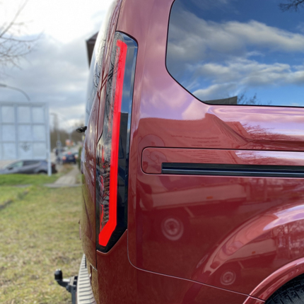 For Transit Custom MK1 LED Rear Lights Tail Lights – Sequential Indicators with Smoked Lenses