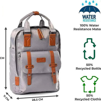 Eco Friendly Rucksack Backpack Waterproof for Laptop & Casual Outdoor Travel