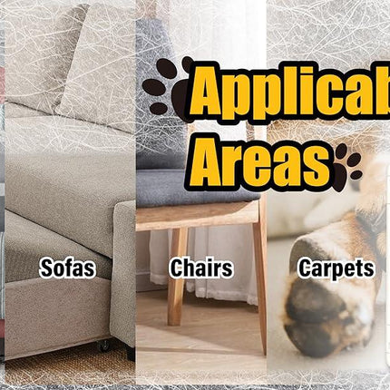 Reusable Pet Hair Lint Roller Dog Cat Fur Remover For Furniture Carpets Car