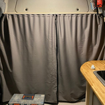 For Citroen Dispatch Cab Divider Curtain Kit with Rail Premium Quality - Van-X