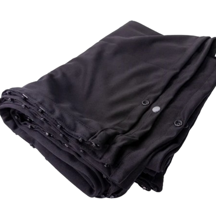 For VW T5 Window Curtains Eco-Line - Black | Van-X