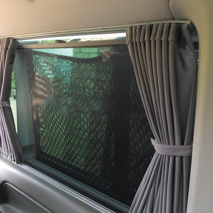 For Vauxhall Vivaro Window Curtains Eco-Line - Grey