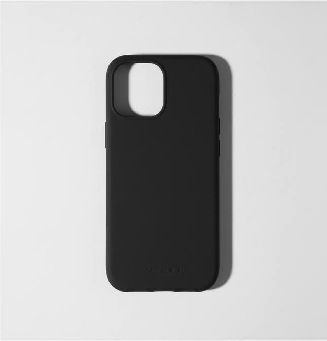 Black Liquid Silicone iPhone 16 Pro Max Case - MagSafe Compatible | The Classic Case