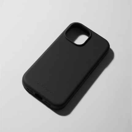 Black Liquid Silicone iPhone 16 Pro Max Case - MagSafe Compatible | The Classic Case