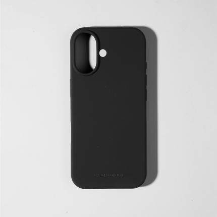 Black Liquid Silicone iPhone 17 Case - MagSafe Compatible | The Classic Case