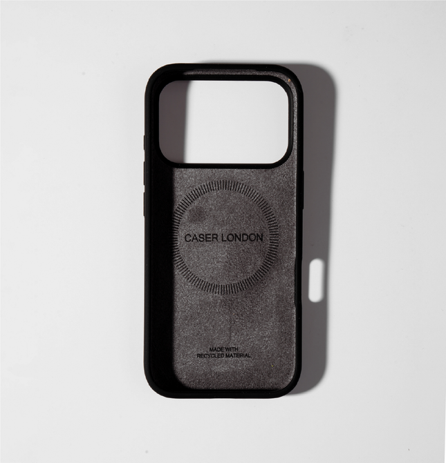 Black Liquid Silicone iPhone 17 Pro Case - MagSafe Compatible | The Classic Case