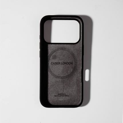 Black Liquid Silicone iPhone 17 Pro Max Case - MagSafe Compatible | The Classic Case