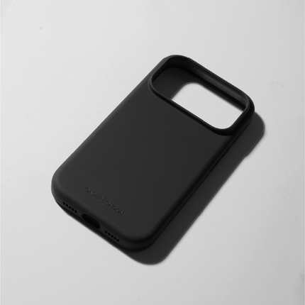 Black Liquid Silicone iPhone 17 Pro Max Case - MagSafe Compatible | The Classic Case